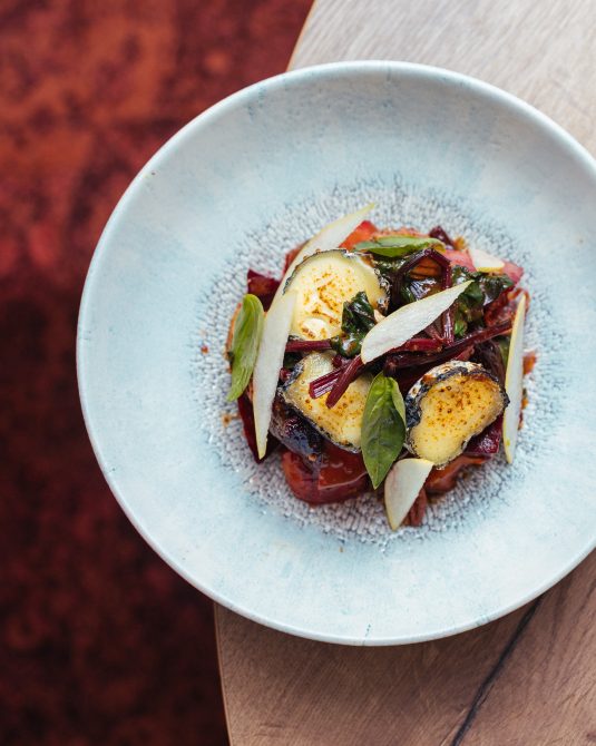Shooting photo d'un plat gastronomique par Bim Agency